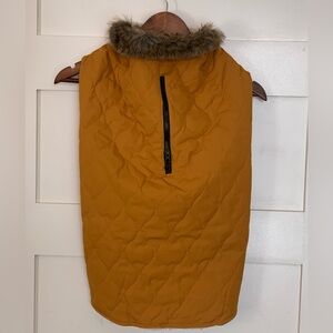 Masterpaws Quilted Pet Jacket in Mustard